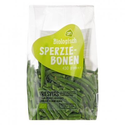 Huismerk Biologisch Sperziebonen